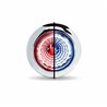 TXTLED-BX1RB - Mini Button Dual Revolution Red/Blue LED with Reflector & Silicone Locking Ring (1 Diode)