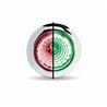 TXTLED-BX1RG - Mini Button Dual Revolution Red/Green LED with Reflector & Silicone Locking Ring (1 Diode)