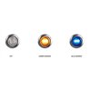 TXTLED-BX3AB - Mini Button Dual Revolution Amber/Blue LED 