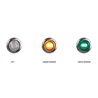 TXTLED-BX3AG - Mini Button Dual Revolution Amber/Green LED 