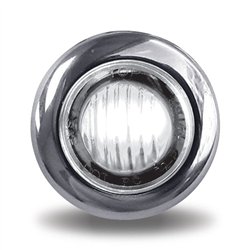 TXTLED-BX3AW - Mini Button Dual Revolution Amber/White LED 