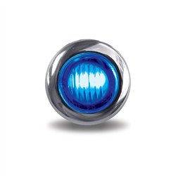 TXTLED-BX3RB - Mini Button Dual Revolution Red/Blue LED 