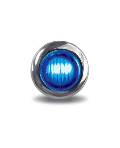 TXTLED-BX3RB - Mini Button Dual Revolution Red/Blue LED 