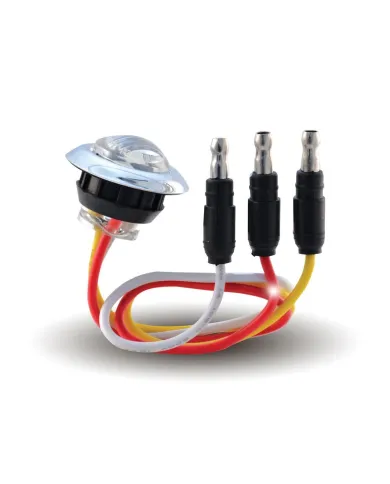 TXTLED-BX3RG - Mini Button Dual Revolution Red/Green LED 