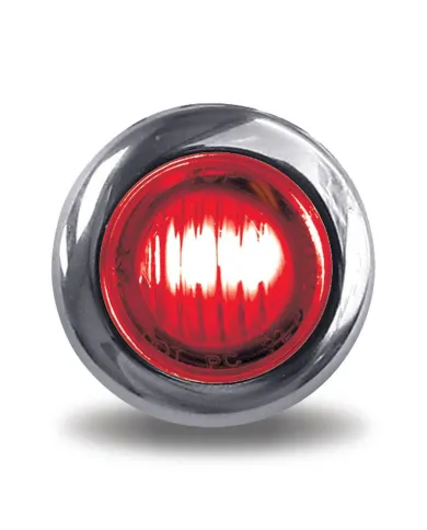 TXTLED-BX3RP - Mini Button Dual Revolution Red/Purple LED 