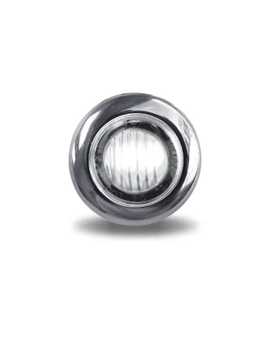 TXTLED-BX3RW - Mini Button Dual Revolution Red/White LED 