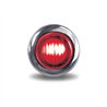 TXTLED-BX3RW - Mini Button Dual Revolution Red/White LED 