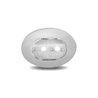 TXTLED-BX4AW - Mini Oval Button Dual Revolution Amber/White LED 