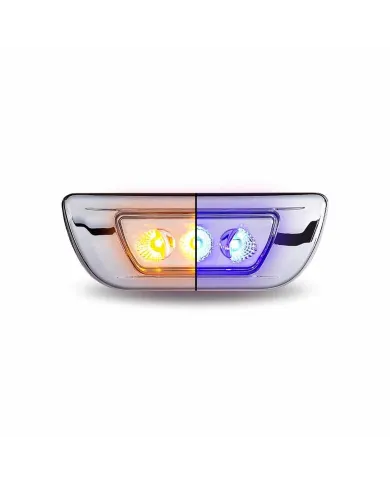 TXTLED-C100AB - KEN T680/T700 PET 579 CAB MARKER LIGHT-DUAL REVOLUTION AMBER/BLUE