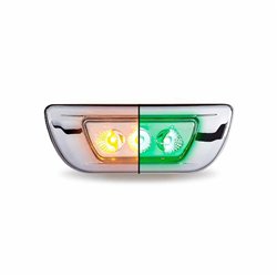 TXTLED-C100AG - KEN T680/T700 PET 579 CAB MARKER LIGHT-DUAL REVOLUTION AMBER/GREEN