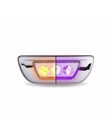 TXTLED-C100AP - KEN T680/T700 PET 579 CAB MARKER LIGHT-DUAL REVOLUTION AMBER/PURPLE