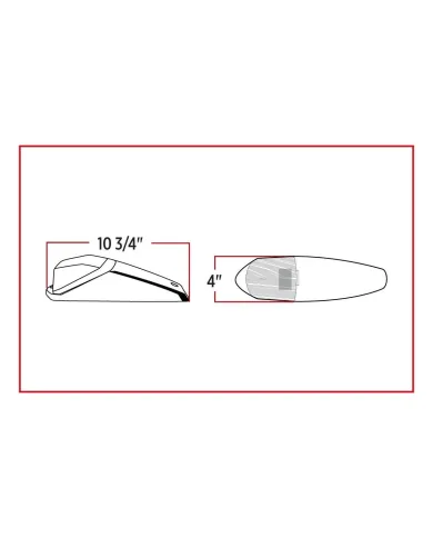 TXTLED-CAB2XAG - Kenworth Cab Dual Revolution LED with Housing (Amber/Green) (42 Diodes)