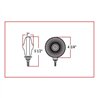 TXTLED-DFXB - Double Face Combination Dual Revolution Amber/Red/Blue LED (38 Diodes)
