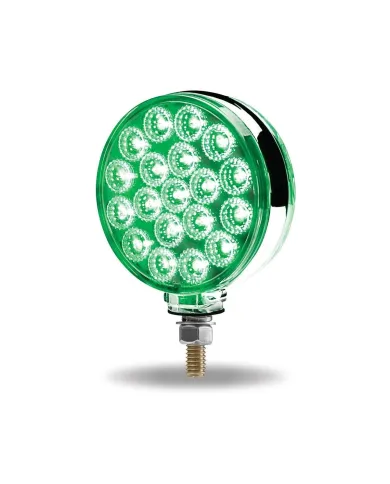 TXTLED-DFXG - Double Face Combination Dual Revolution Amber/Red/Green LED (38 Diodes)