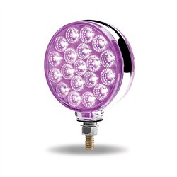 TXTLED-DFXP - Double Face Combination Dual Revolution Amber/Red/Purple LED (38 Diodes)
