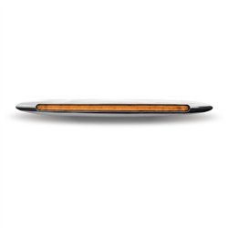 TXTLED-F17A - Slim Marker 17" Flatline Amber LED (24 Diodes)