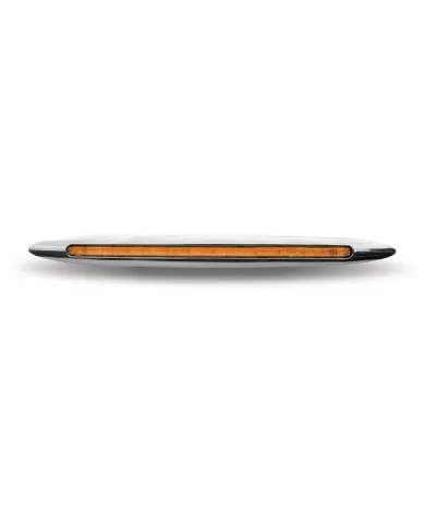 TXTLED-F17A - Slim Marker 17" Flatline Amber LED (24 Diodes)